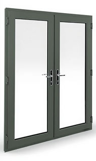 Patio Door Lockup Swatch Black Ash