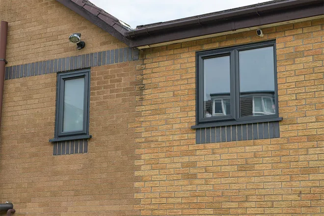 Anthracite Grey Upvc Casement Window