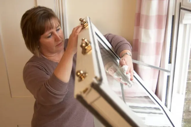Cleaning A Tilt And Turn Window