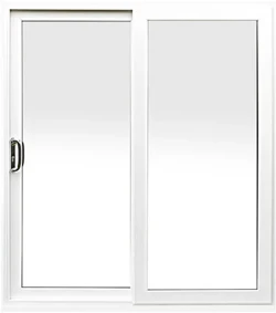 Patio Door Lockup Swatch White