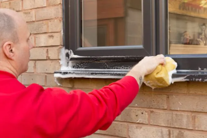 Safestyle Installer Cleaning Windows