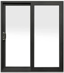 Patio Door Lockup Swatch Anthracite Grey