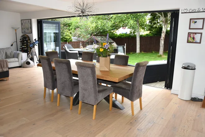 Transform Your Living Space Bifold Door Black